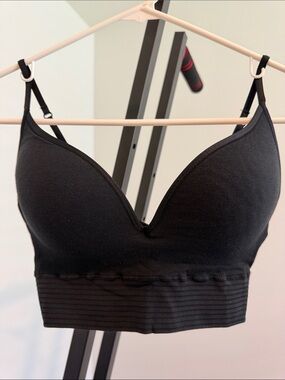 Black Seamless Padded Bralette - Women Intimates & Sleepwear
